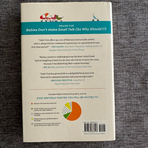 Book: Babies Don't Make Small Talk (So Why Should I ?) by Julie Vick - Picture 2 of 6